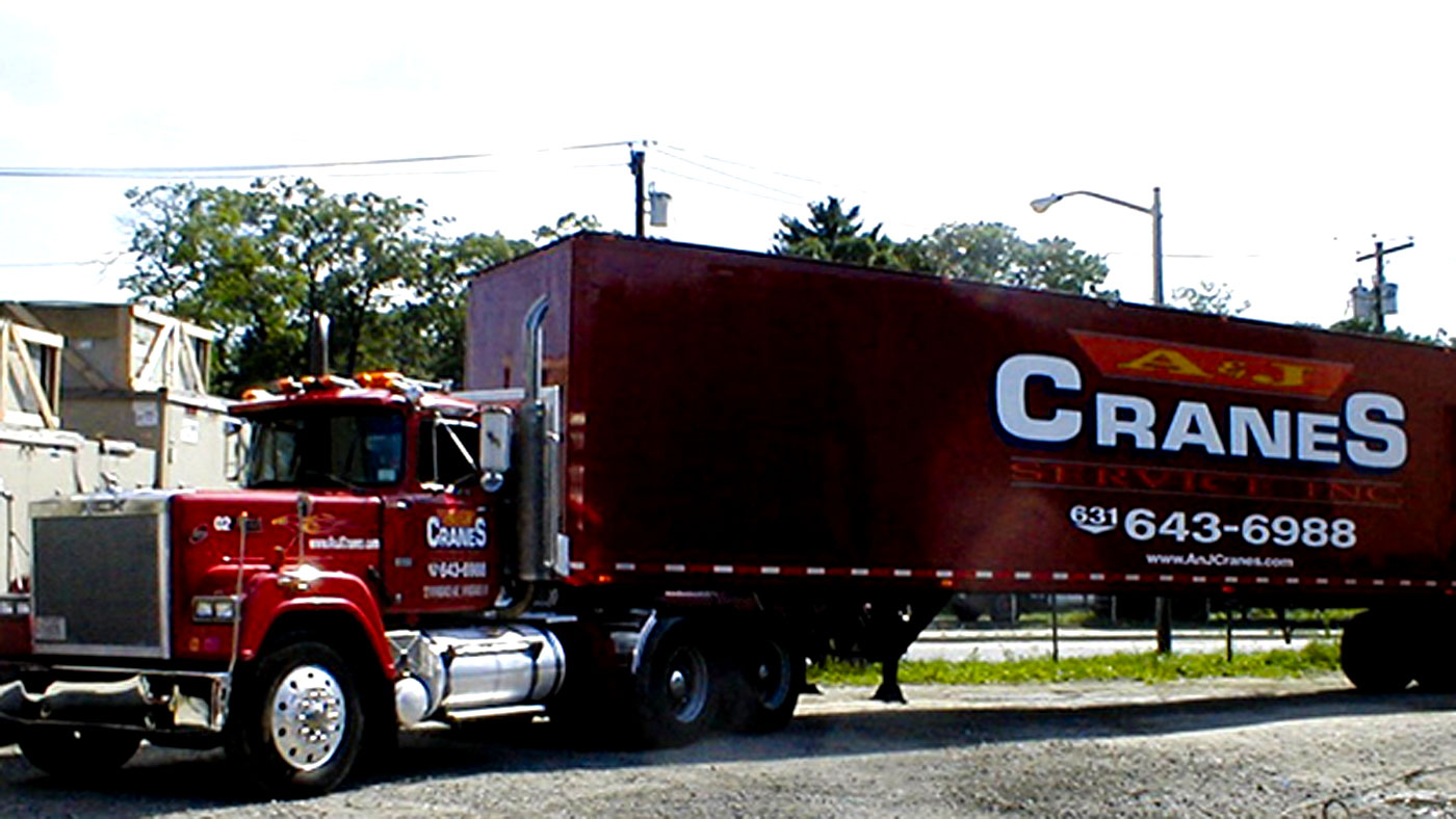 A & J Crane Services crane rental to heavy lift and transport
